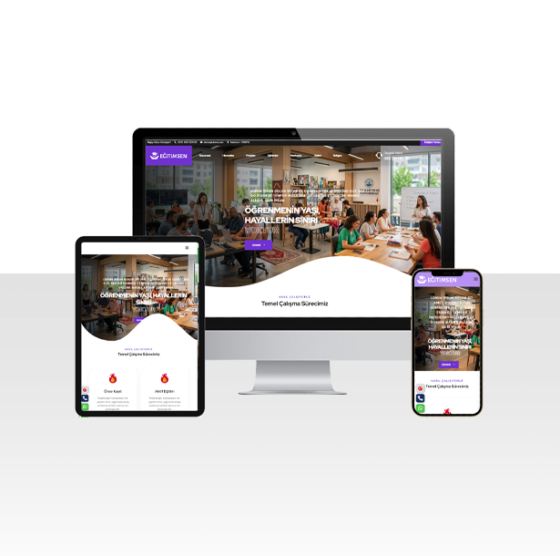 Eğitim ve Kurs Merkezi Web Sitesi